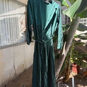Elegant Green Women's Robe